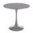 Round Dining Table Set for 4-6 People, Kitchen Table with Metal Pedestal Base-380864282-380864276