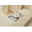 Canapé compressible en chenille beige-169801377