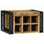 Solid Wood Open Shelving Wine Bottle Rack-224022158