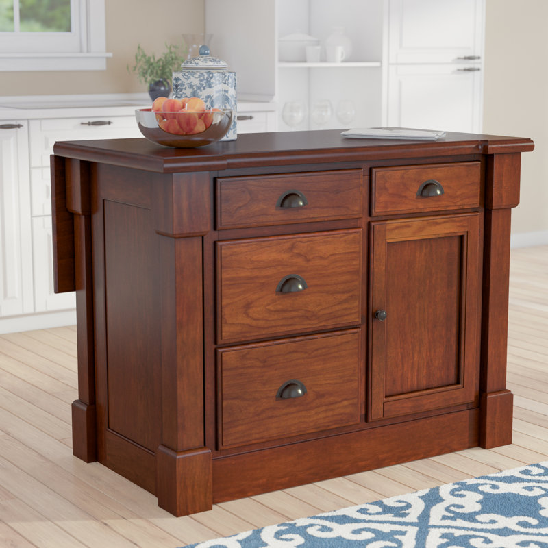 Solid Wood Kitchen Island