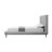 Clodean Linen Upholstered Platform Bed-267020800-267020801