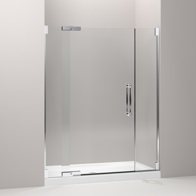 Finial 59.75" x 72.25" Pivot Shower Door