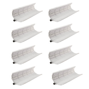 Purex Replacement Vertical DE Swimming Pool Filter Grid (Set of 8)