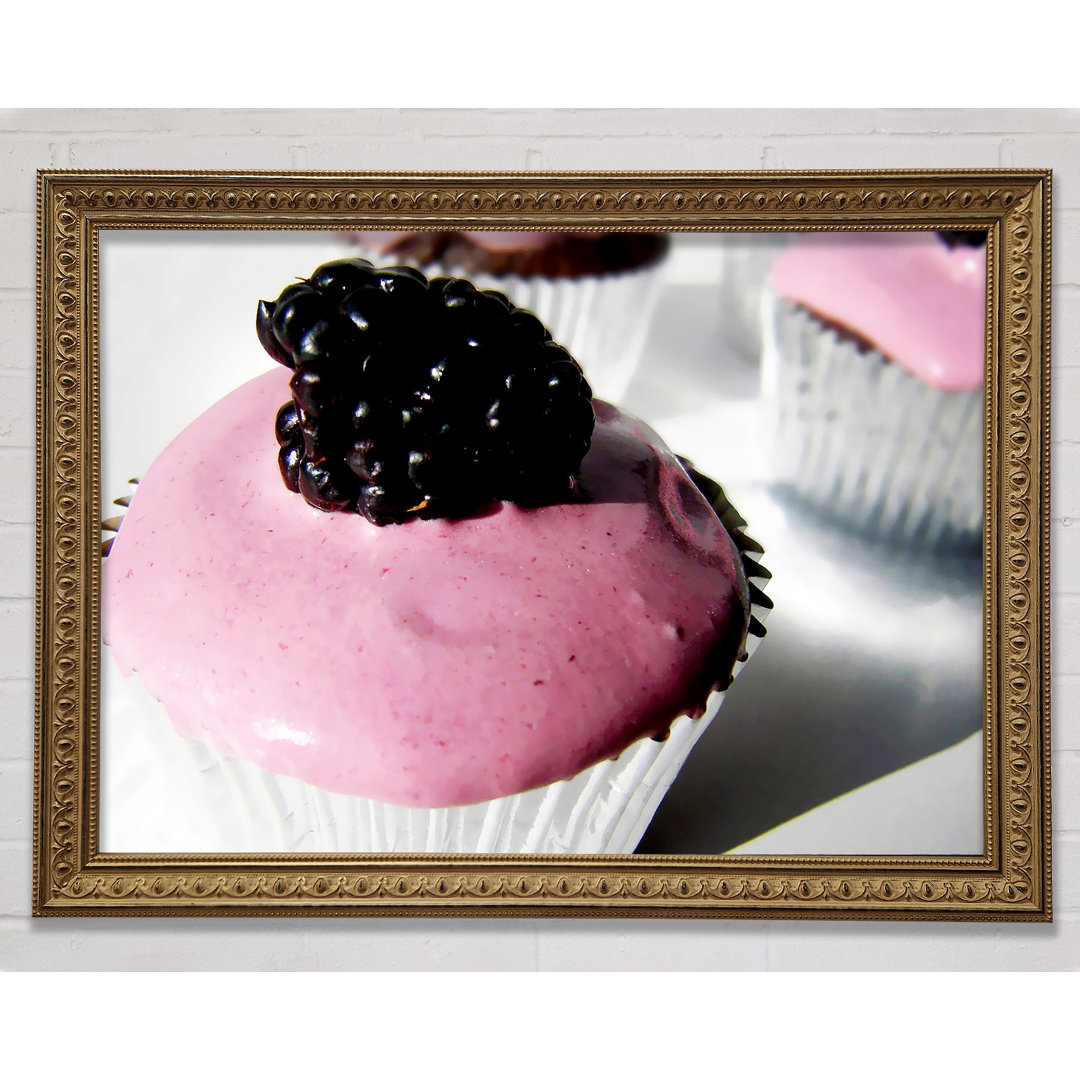 Goldberry Cupcake - Einzelner Bilderrahmen Druck