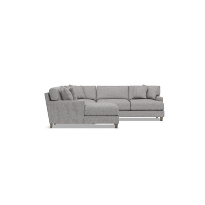 Bernhardt Mila 4-Piece Fabric Sectional