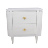 Octavia 2 - Drawer Solid Wood Nightstand