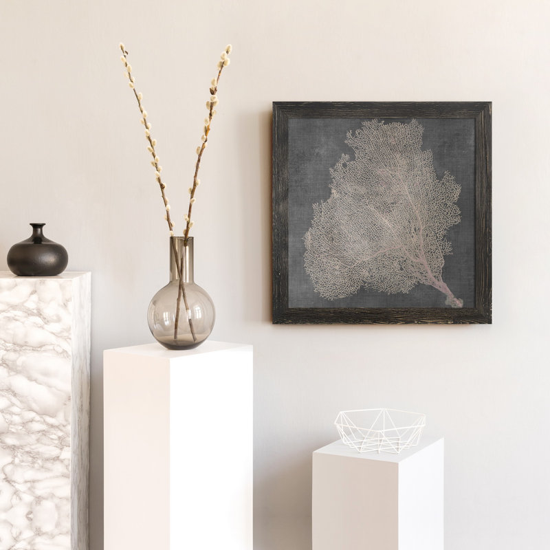 Nuit trouble, reproduction d’art encadrée, H 27,5 po x l 27,5 po x P 1,5 po, Toile avec cadre noir, Pas de tapis