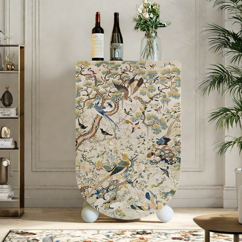 Armoire décorative rétro multifonctionnelle Retro, Blanc