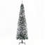 Arbre de Noël floqué avec fausse neige