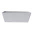 Bini Window Box, Contemporary Concrete Effect Plant Pot, Outdoor Windowsill Planter with Drainage Plug-166005206-166005205