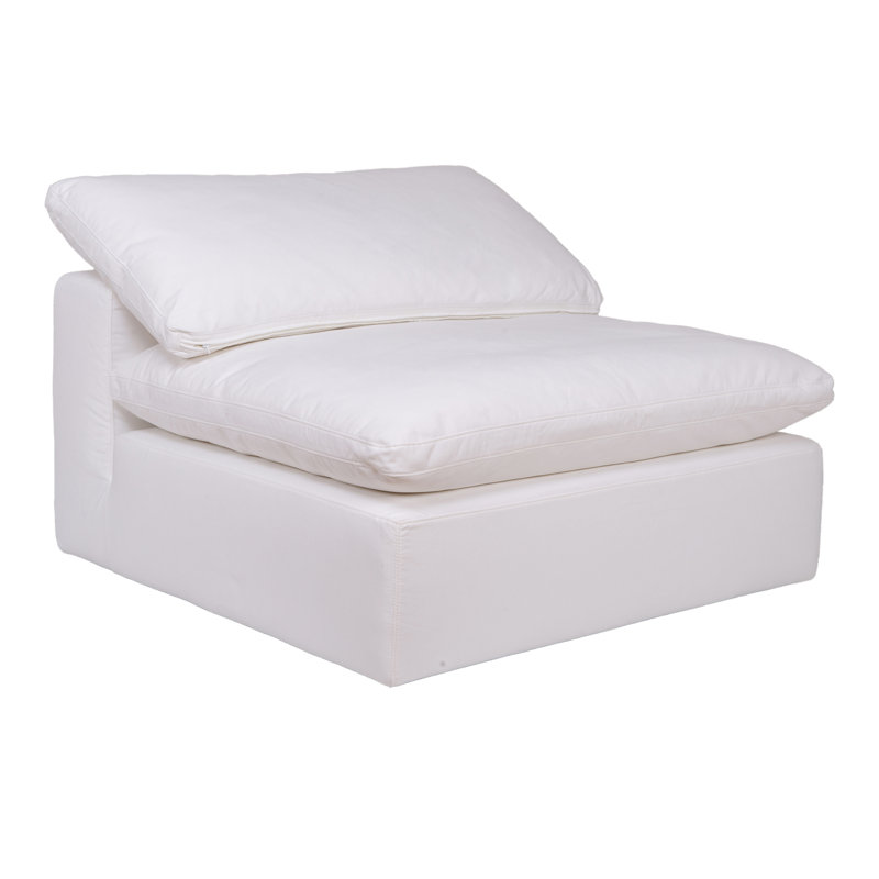 Clay Slipper Chair, White Livesmart®