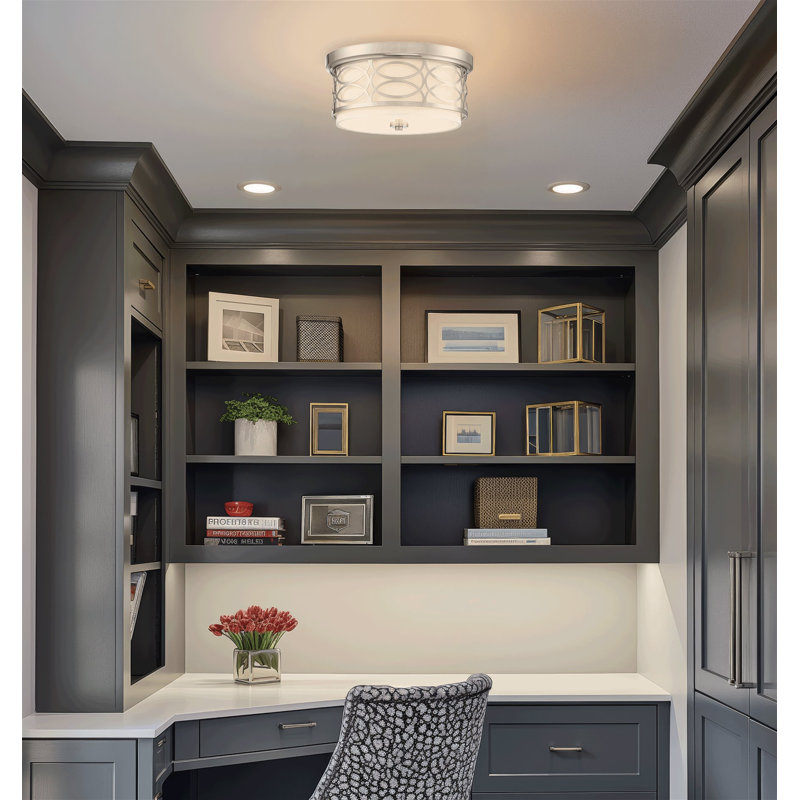 Daniela Fabric Flush Mount