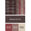 Tapis de zone rouge/brun contemporain-1261182746