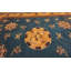 Tapis bleu antique à motif de dragons chinois Bird of Paradise