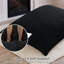 Fauteuil à billes convertible 80 po 3 en 1 avec coussin 80 po Black-145975445-139270321