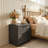 5-Piece Bedroom Set, Queen Panel Bed, Dresser & Mirror, Nighstand-1407422298