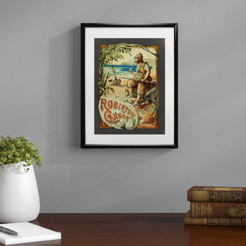 Single Picture Frame Print, White