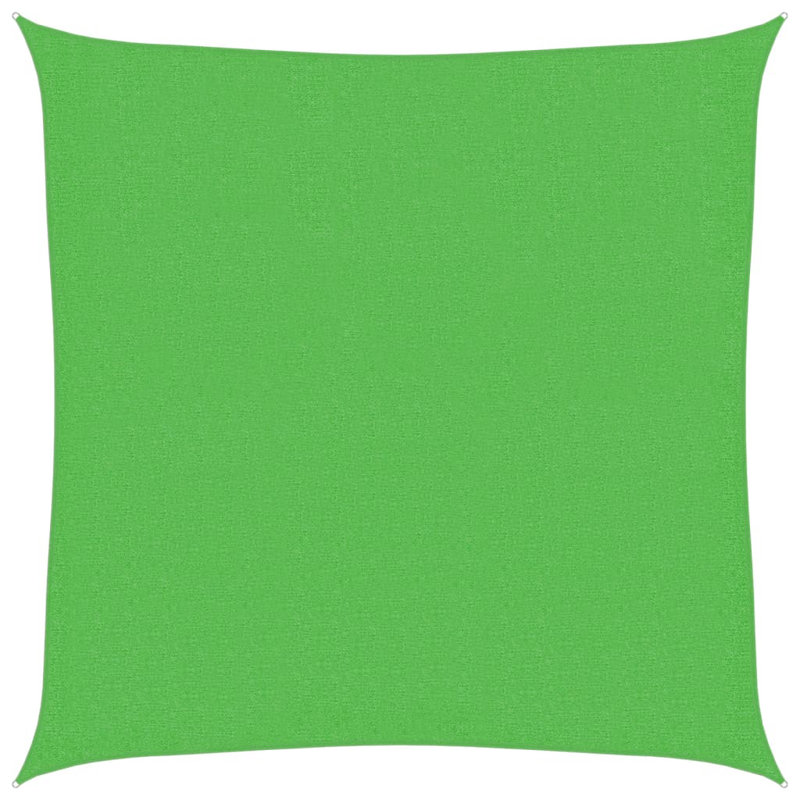 Finan Square Shade Sail, 3.6m x 3.6m, Light Green