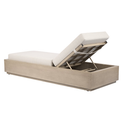 Chaise longue Varadero - gris