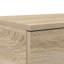 140cm W Manufactured Wood Bedside Table