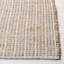 Tapis de couleur unie en jute / coton tissé à la main Doleman-22809283