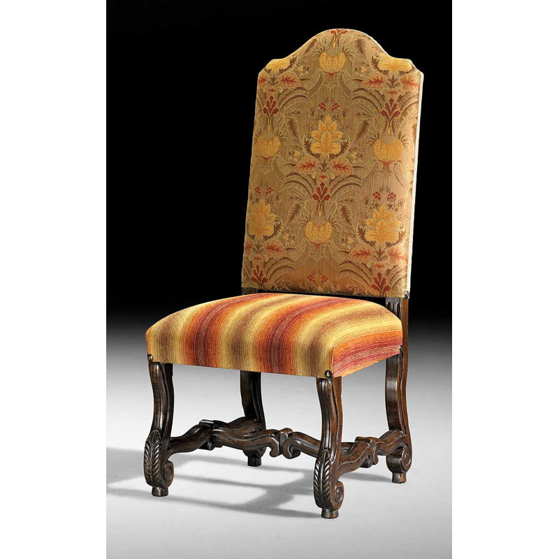 Chaise d'appoint rembourrée beige