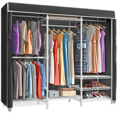 VIPEK V5C Heavy Duty Coverd Clothes Rack, Clothing Rack with Cover
