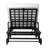 Eterna Outdoor Metal Chaise Lounge , Cushion Included