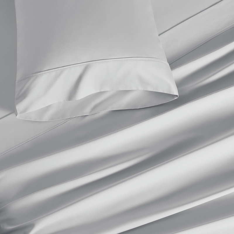Lux Pillow Case, White, Standard Case Pack with 2 Pillowcases