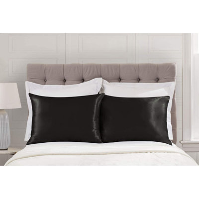 Taie d'oreiller en satin Allaire