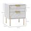40cm W Engineered Wood Bedside Table-1433129013