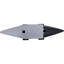 Enclume en acier coulé, enclume à corne simple de 110 lb (50 kg) avec grand comptoir et base stable, enclume à corne ronde robuste de haute dureté, pour plier, façonner
