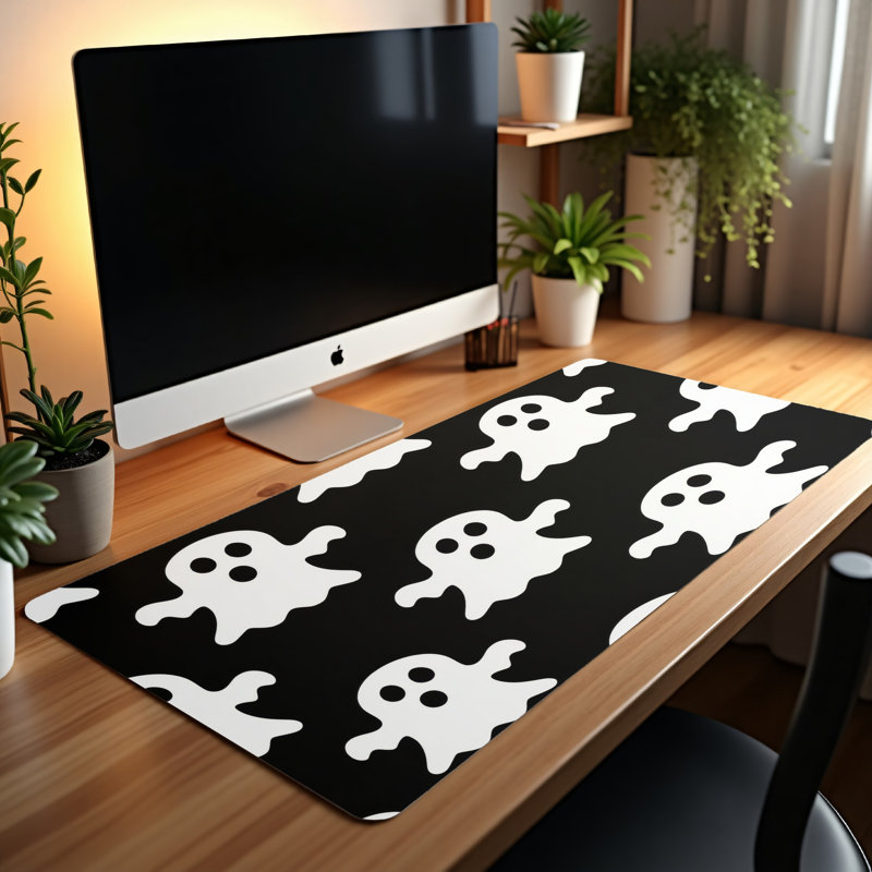 Polyester Desk Pad, 14.4x12.1