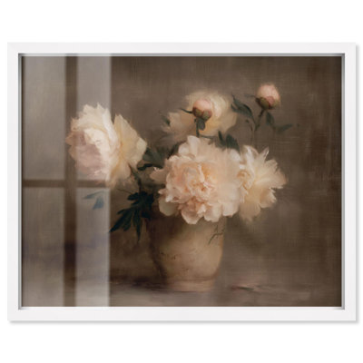 Art rétro, pivoines rétro II, Art rétro par Art Remedy