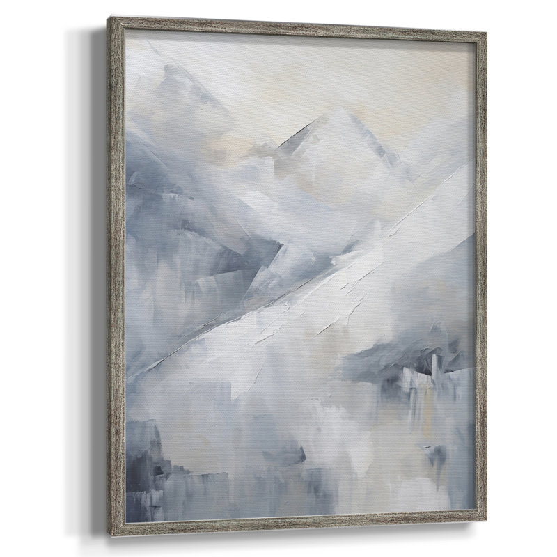 «LANDSCAPES Series CCXXVI», reproduction encadrée - bois massif, H 15 po x l 12 po