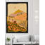 Champ de fleurs sur toile par Arty
