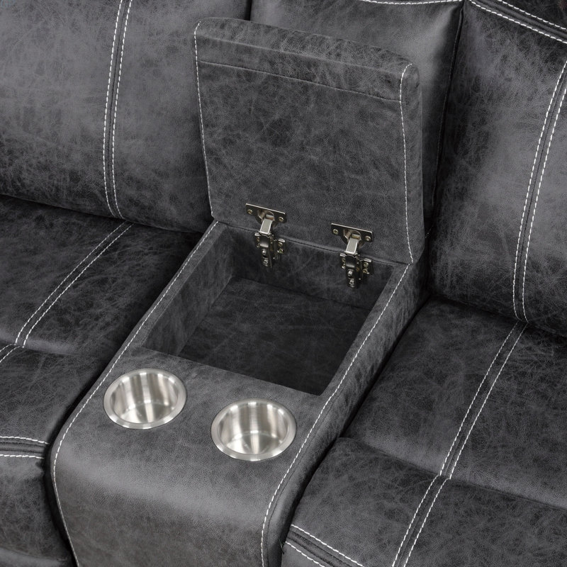 Causeuse en microfibre Zubaida