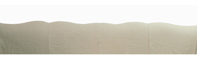 87 in. Reception Sofa, Natural