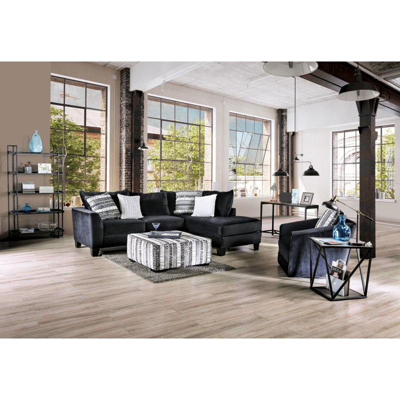 Tarnar Upholstered L-Shaped Sectional Right Hand Facing