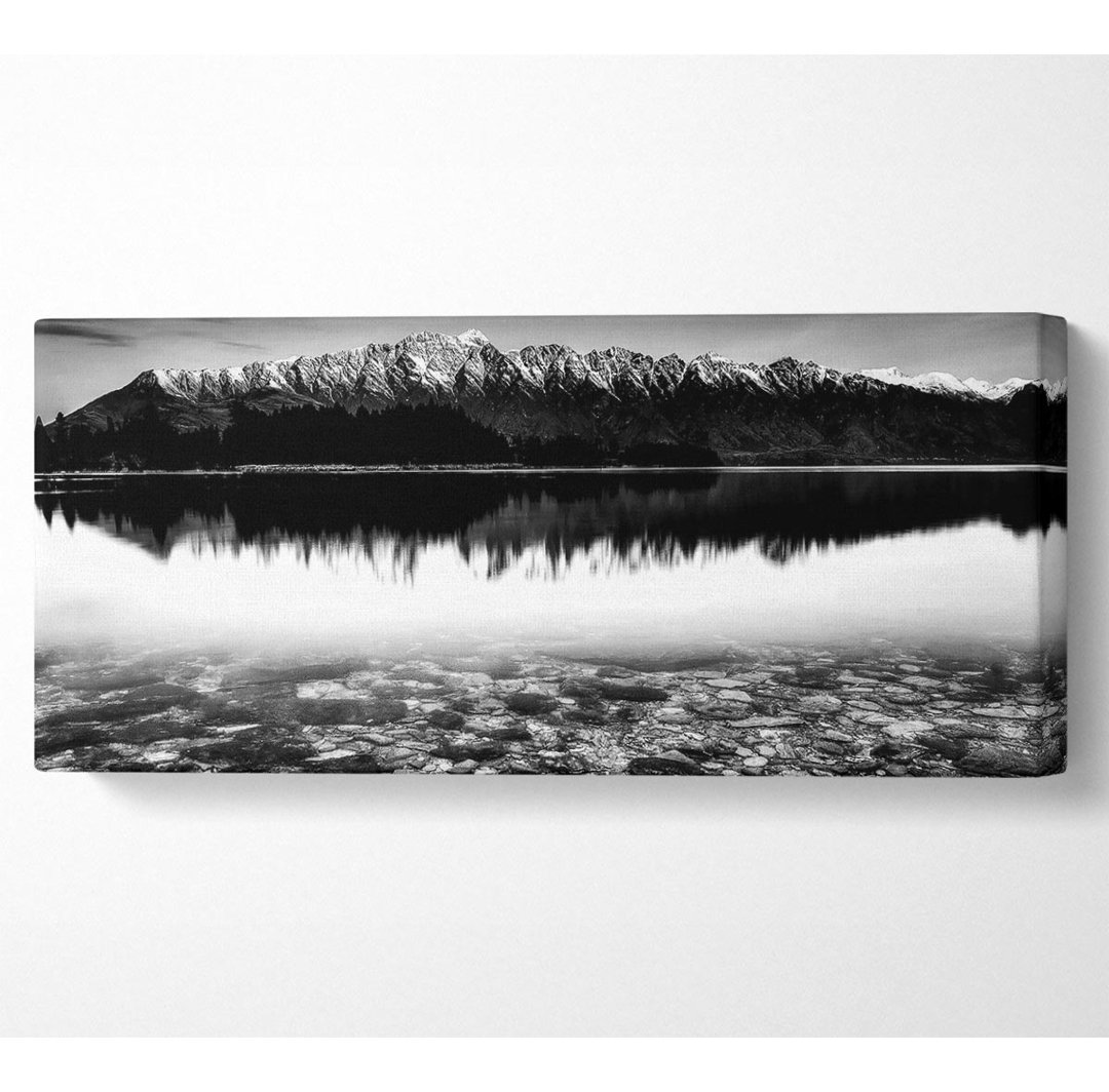 Mountain Ridge Monochrome - Kunstdrucke auf Leinwand