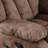 37.4" Wide Compact Swivel Rocker with Heat and Massage Durable Lounge Reclining Chair(Set of 2)-88087084