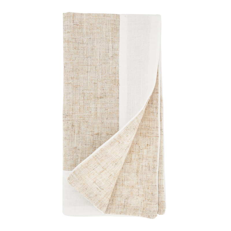 Easterwood 4 Piece Napkin Set, Natural