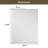 Rectangle Full Length Wall Mirror Set Home Gym Mirror Tempered Glass Mirror-491666594-482169284