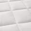 Surmatelas moelleux imperméable hypoallergénique en duvet synthétique-1942252801