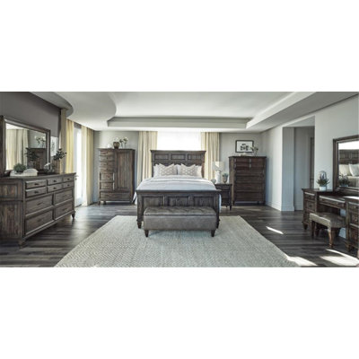 Mazzola Solid Wood Standard Configurable Bedroom Set