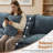 Upholstered Accent Chair + Storage Ottoman Set – 2-Piece with Hidden Compartments-1351660230