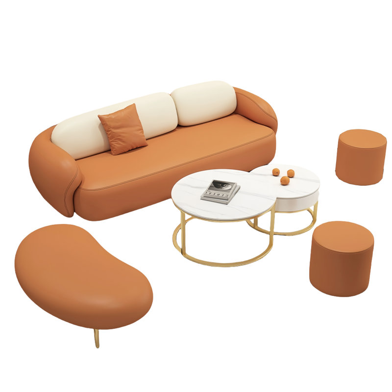 Allijah, Orange / blanc