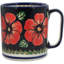 Grande tasse à café Poppy passion