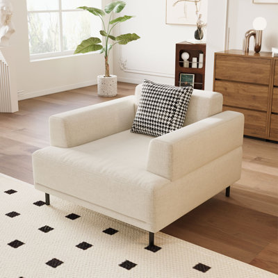Arenzville Recessed Arms Soft Cushion Sofa