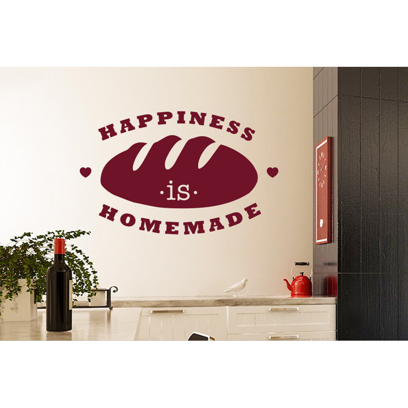 Wall Decal, Large, Burgundy